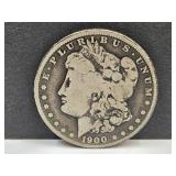 1900 O Silver Morgan Dollar Coin