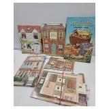 Lot of Pop Up Books Play House, Doll House+
