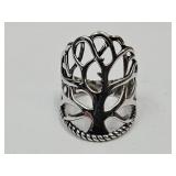 925 Silver Ring Sz. 6