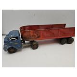 VTG Structo Toy Truck & Trailer 20.5" L