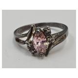 925 Silver Ring Sz. 10