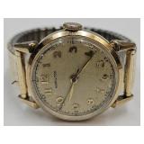 Hamilton 10K G.F. WInd Up Watch RUNS