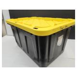 27 Gal Heavy Duty Like New Storage Tote