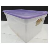 Clear Storage Tote