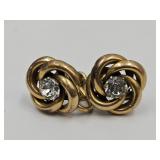 12K G.F. Earring Set