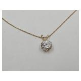 14K Gold Chain & Pendant