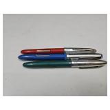 3 Wear Ever Fountain Pens