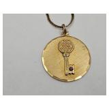 14K G.F. Chain & 10K G.F. Pendant