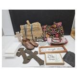 NICE Vera Bradley Purse, Burlap Bag, Home Decor +