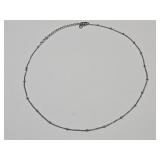 Stainless Steel Ball Accent Choker