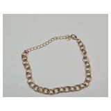 Gold Overlay Charm Bracelet