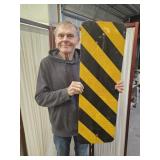 12 x 36" Metal WARNING Sign