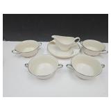 Vintage Lenox Ashtray, Soup Bowls  & Creamer