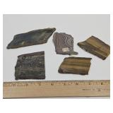 Lapidary Stone Lot Jasper,Tiger Eye,Hematite AU.