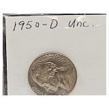 1950-D UNC Nickel Coin