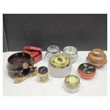 NICE VTG Lot of Dresser Boxes & Jars