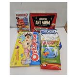Lot of Games, Telestrations,Ant Farm, Operation+
