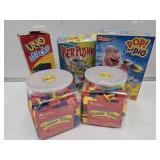 Lot of Games Pop the Pig, UNO Stacko, Ker Plunk+