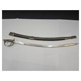 VTG Sword Brass Lion Head 32" Indian Ceremonial