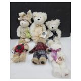 Nice Boyds Bear Plush Lot See Sizes