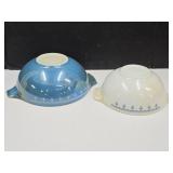 Pyrex Cinderella Bowls Snowflake #443 &444