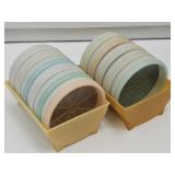 Lot of Vintage Tupperware Coasters