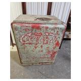 Vintage Coca Cola Coke Cooler Chest 25 x18 x 34"h