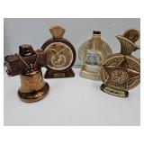 4 Liquor Whiskey Decanters