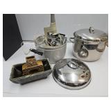 2 Stock Pots, Angels, Pottery Planters