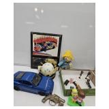 50th Anniversary NASCAR, MCM Statue, Toy Broke+