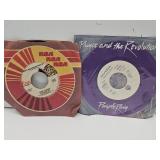 Prince & John Cougar 45 Records