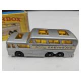1966 Matchbox Greyhound Bus In Box Like New
