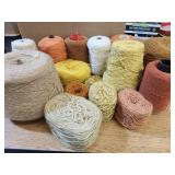 Lot of Yarn / String on Cones See Sizes