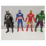 6" Marvel & Star Wars Figures (4)