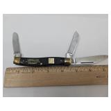 125 yr Advertisng 3 Blade Schrade Pocket Knife