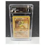 1st Edition Graded Pokemon Sandslash 41  /61