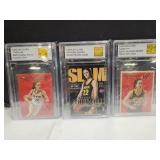 2 Caitlin Clark Cracker Jack Cards & 1 Slam Promo