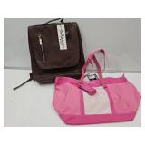 NWT Tote & Carry Back Pack & East Coast Bag