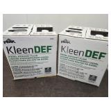 2 Boxes of NEW  2 1/2 Gal each DEF