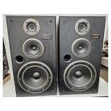 2 Technics 3 Way Speaker System SB LX 50 13 x25"
