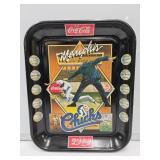 Coca Cola Memphis Chicks Coca Cola Metal Tray VGC