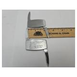 2 Advertising Zippo Knives