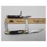 Schrade 3 Blade Pocket Knife & Sabre 2 Blade