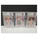 WNBA TRES LECHES 3 Card Lot Catlin,Sophia & Lexie