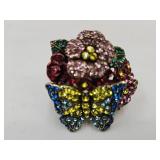 Butterfly JVC Ring Sz 8