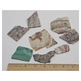 Lapidary Cut Stones See Sizes