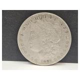 1881 Morgan Silver Dollar Coin
