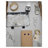 Costume Jewerly Lot & Reves Watch