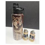 40 Oz. Wolf Tumbler, Pitcher, Mini Steins+