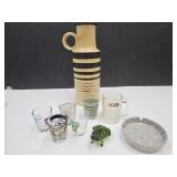 A&W Mug, Shot Glasses, W. Germany Vase